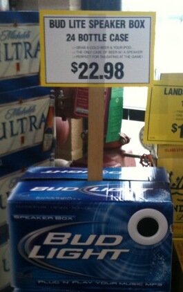 Bud Light Speaker Box