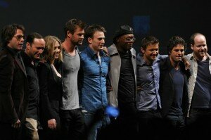 'The Avengers' Cast at Comic-Con 2010